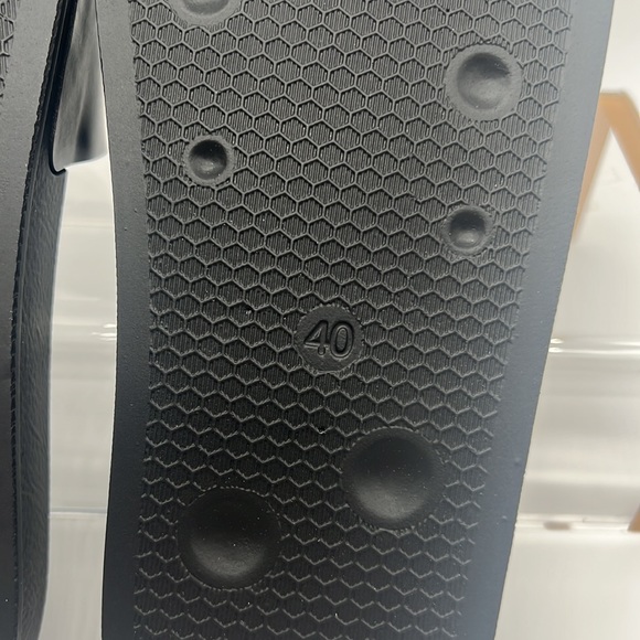 Off-White NWB Off Stamp Logo Sliders Black/White - Picture 11 of 16